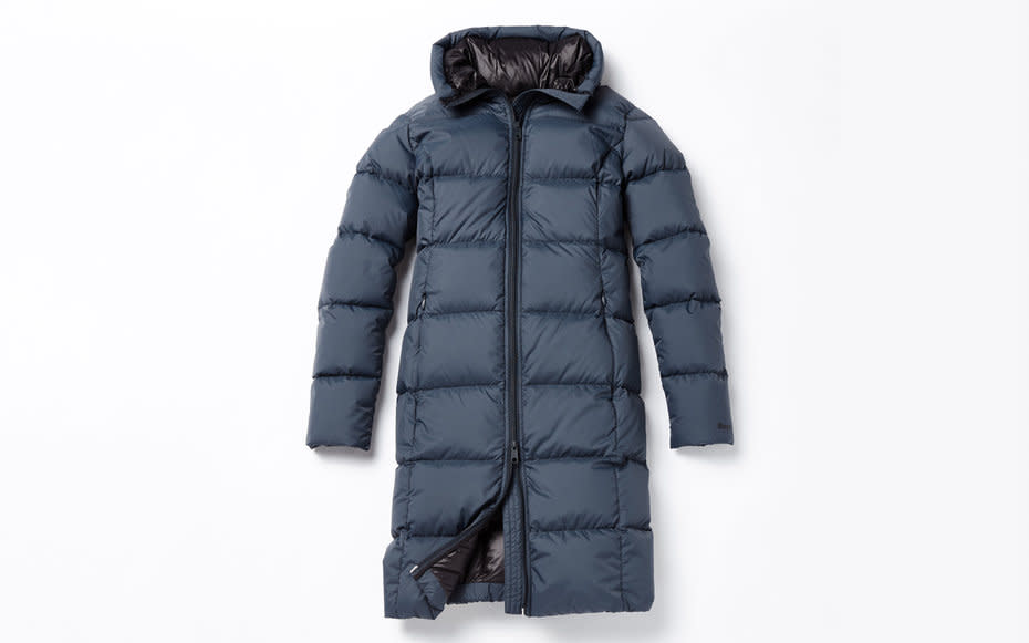 <p><a rel="nofollow noopener" href="http://www.roots.com/ca/en/algonquin-duvet-coat-02010454.html?cgid=womens-Outerwear&start=6&selectedColor=849" target="_blank" data-ylk="slk:Buy now;elm:context_link;itc:0;sec:content-canvas" class="link ">Buy now</a></p>