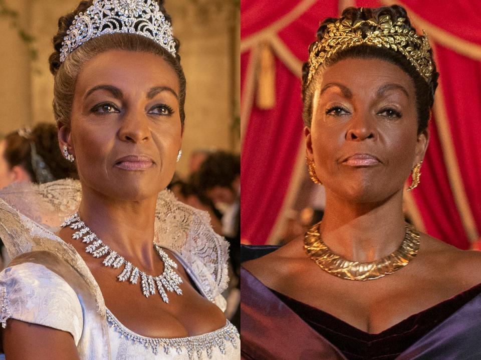 Adjoa Andoh as Lady Danbury on seasons one and three of "Bridgerton."