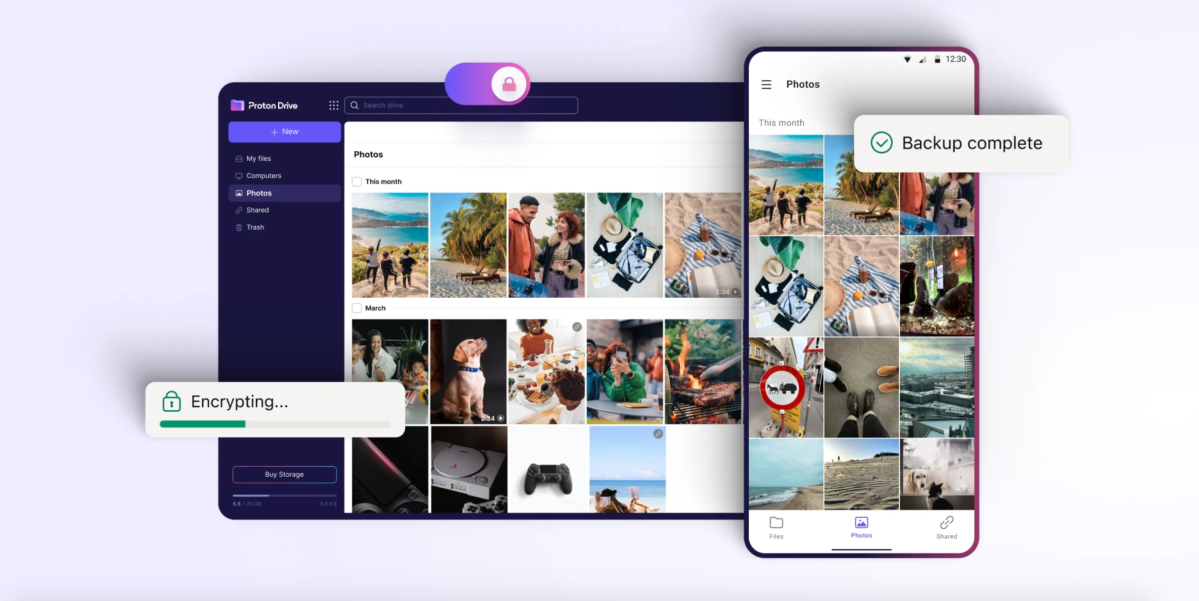 Proton Drive para Android puede hacer una copia de seguridad de sus fotos en un servidor en la nube privado (editado)