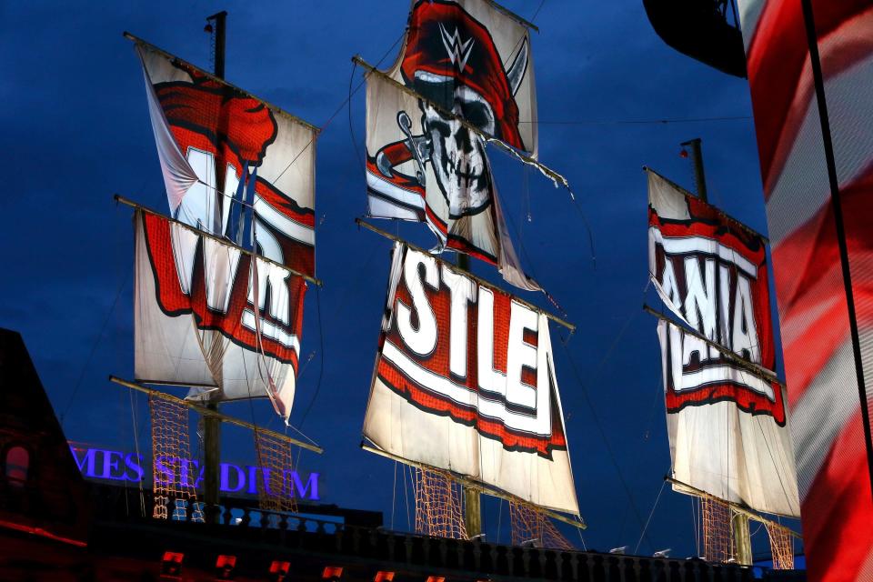 Dark clouds hang above Wrestlemania 37 at Raymond James Stadium