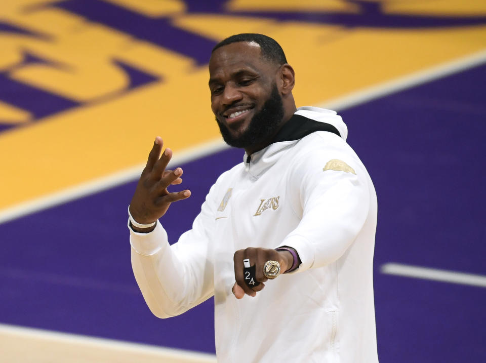 LeBron James is the MVP and championship favorite at age 36. (Harry How/Getty Images)