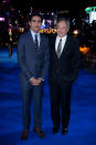 Suraj Sharma and Ang Lee arrive at the UK premier of 'Life Of Pi' at Empire Leicester Square.<br><br><b>[Life of Pi: <a href="http://uk.lifestyle.yahoo.com/lifes-journeys/message-in-a-bottle/" data-ylk="slk:Message in a bottle;elm:context_link;itc:0;sec:content-canvas" class="link ">Message in a bottle</a>]</b>