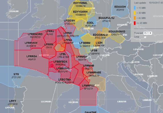 French air-traffic strike grounds 100,000 travellers across Europe