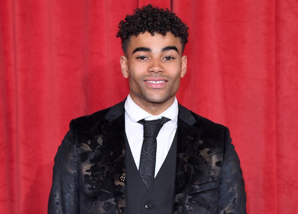 Malique Thompson-Dwyer played Prince McQueen in 'Hollyoaks' between 2016 and 2019. (Getty Images)