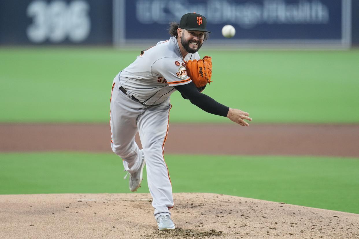 The Brewers will look for Jakob Junis to step into the rotation after working almost entirely out of the bullpen last year as a swingman for the Giants.