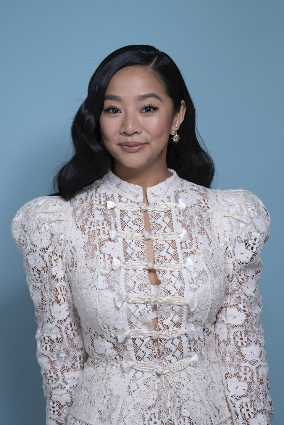 Stephanie Hsu poses for a portrait on Tuesday, Oct. 9, 2022, in New York. Hsu has been named one of The Associated Press' Breakthrough Entertainers of 2022. (Photo by Christopher Smith/Invision/AP)