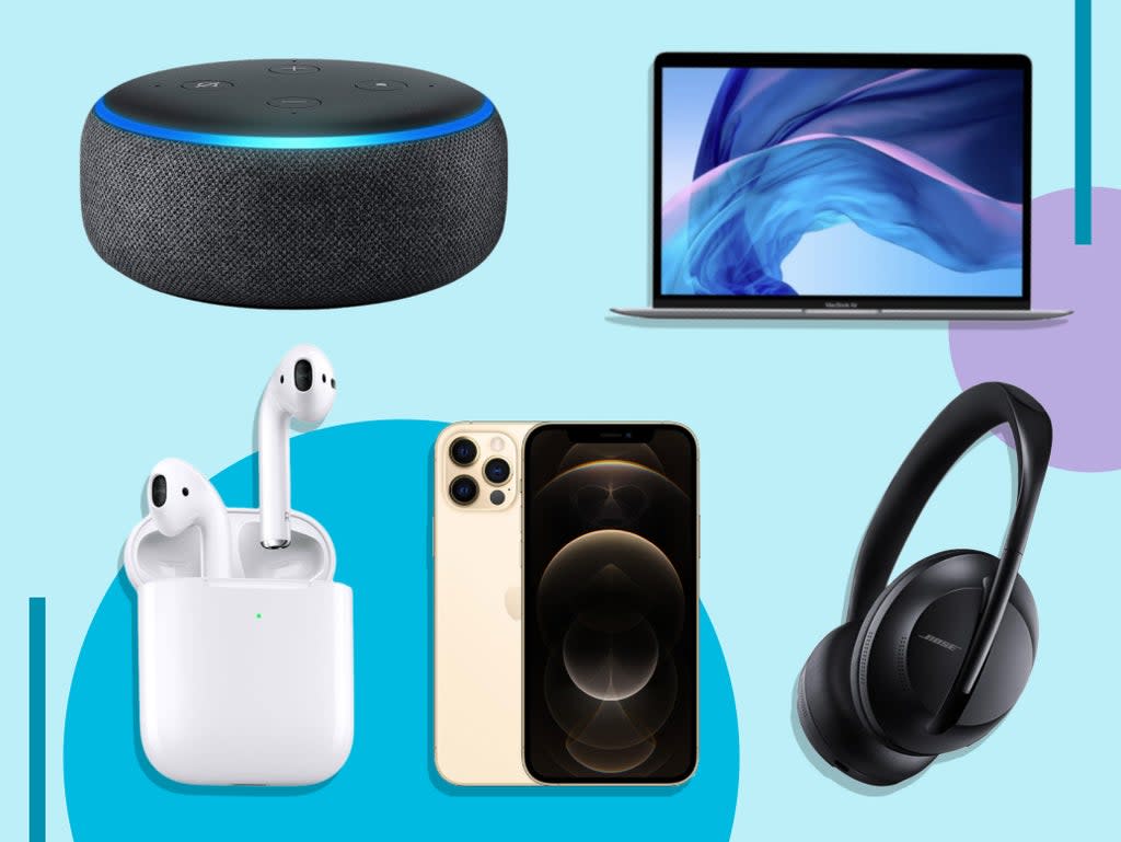 Whether you’re in the market for some AirPods or a new Dyson, we’re here to help you find the deals you’ve been waiting for (iStock/The Independent)