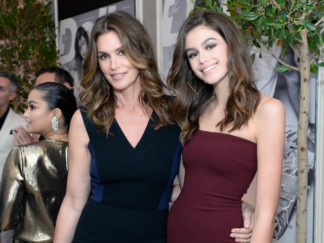 Kaia Gerber Takes a Cue from Mom Cindy Crawford's Most Iconic 90s