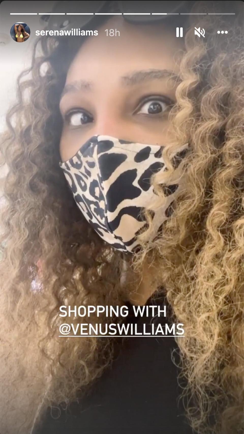 Venus and Serena Williams Go Shopping