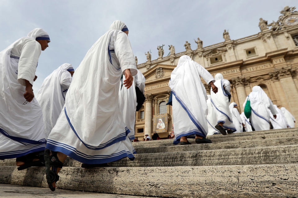 Sisters of Mother Teresa’s Missionaries of Charity in St. Peter’