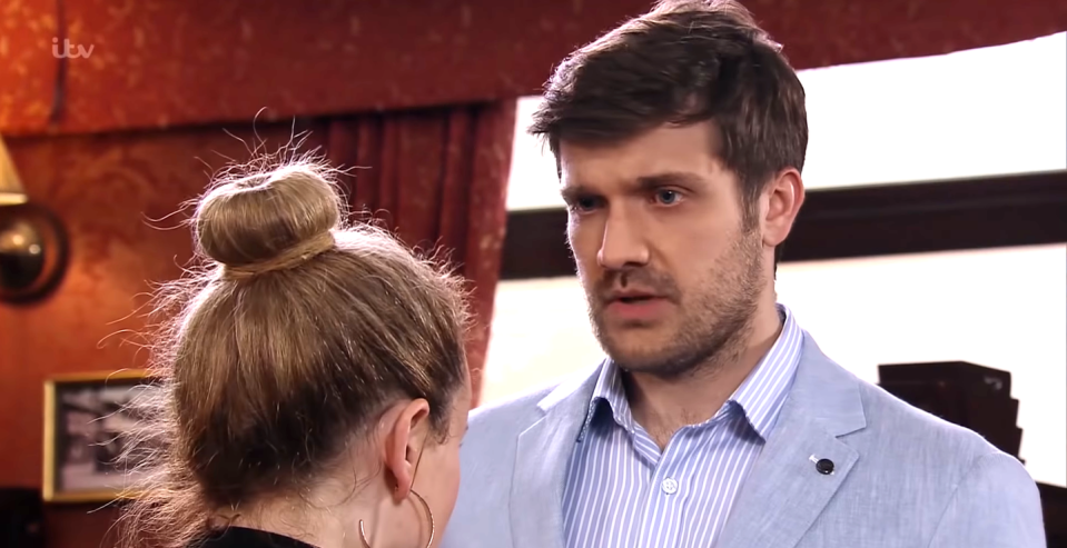 henry newton with gemma winter in coronation street