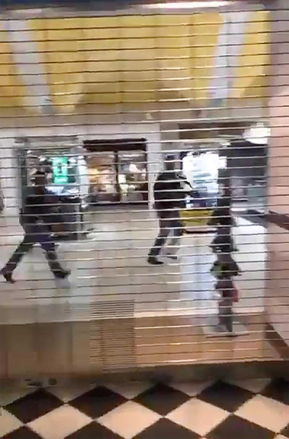 Police officers are seen inside the Cielo Vista mall after an active shooter entered the store and opened fire on in El Paso, Aug. 3, 2019 in this still image taken from social media video. (Photo: Raymond Espinoza/Reuters)