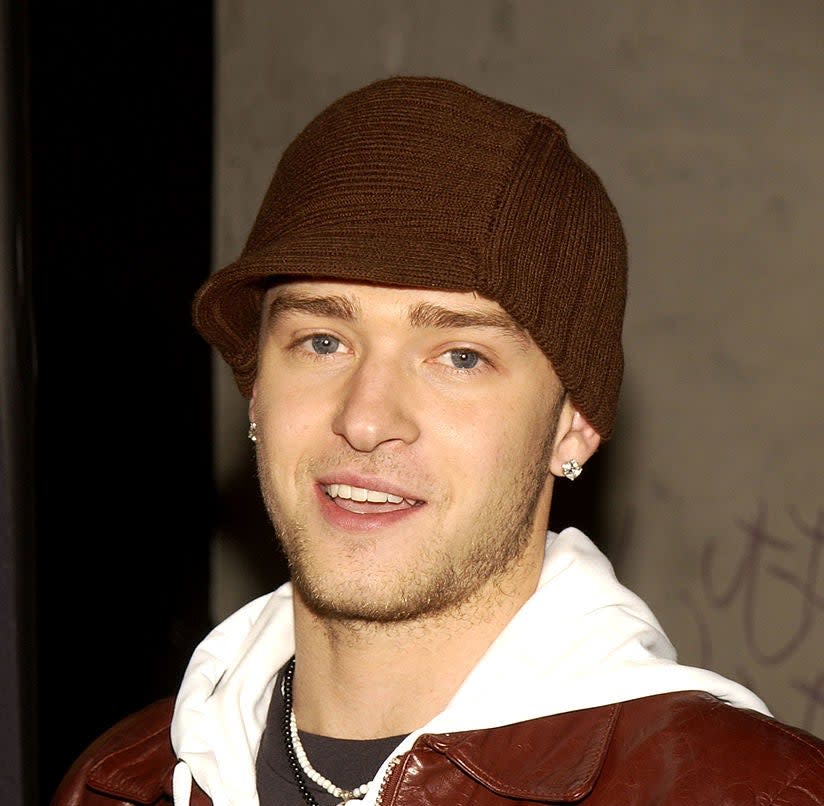 Closeup of Justin Timberlake