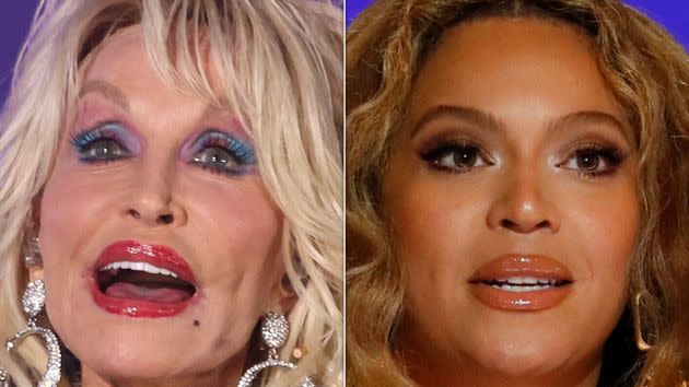 Dolly Parton may have just revealed a juicy detail about Beyoncé's upcoming country album, 