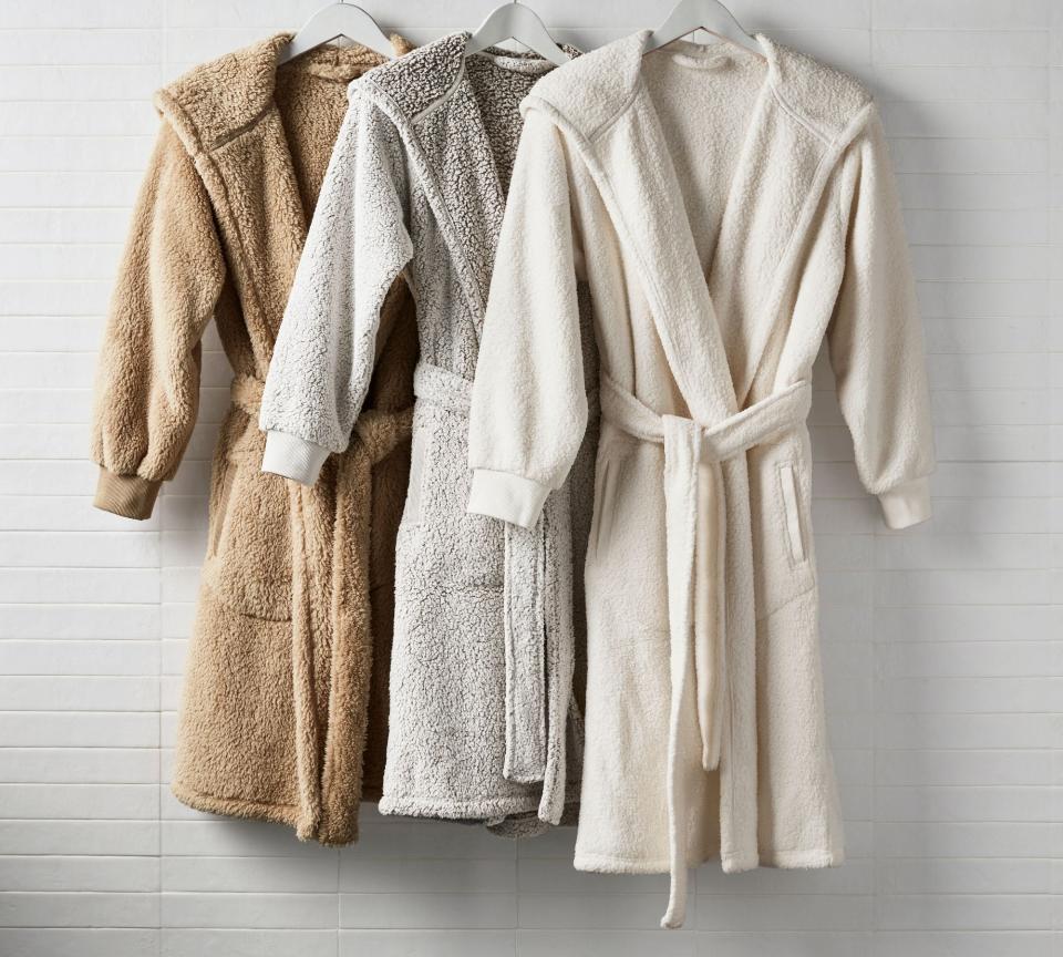 43) Coziest Sherpa Robe