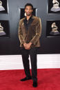 <p>Tyran Brown attends the 60th Annual Grammy Awards at Madison Square Garden in New York on Jan. 28, 2018. (Photo: John Shearer/Getty Images) </p>