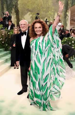 <p>John Shearer/WireImage</p> Barry Diller and Diane von Furstenberg