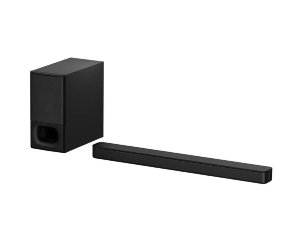 Sony HT-S350 320-Watt 2.1 Channel Sound Bar with Wireless Subwoofer (Photo via Best Buy Canada)