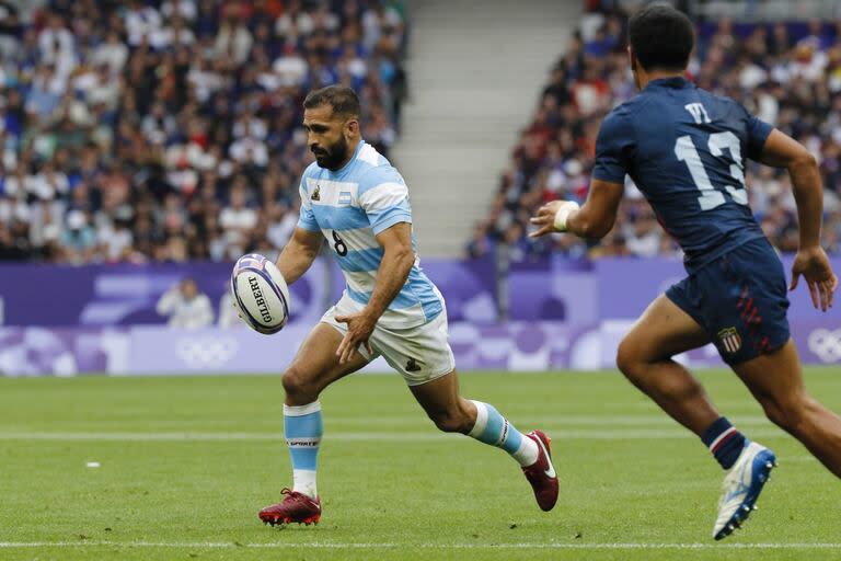 A Gastón Revol, como al resto de Pumas 7s, se le acabó una esperanza de tres años frente a Francia; el cordobés jugó un par de partidos más en París 2024 y terminó su carrera de 15 años en el seleccionado argentino con un 7º puesto olímpico