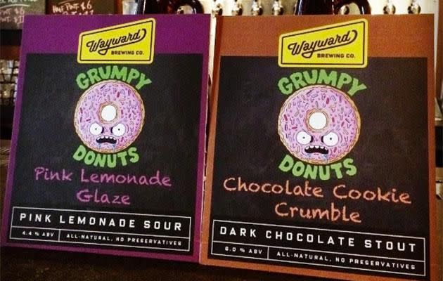 If doughnut and beer were to have a babies... Photo: Photo: Instagram/waywardbrewing