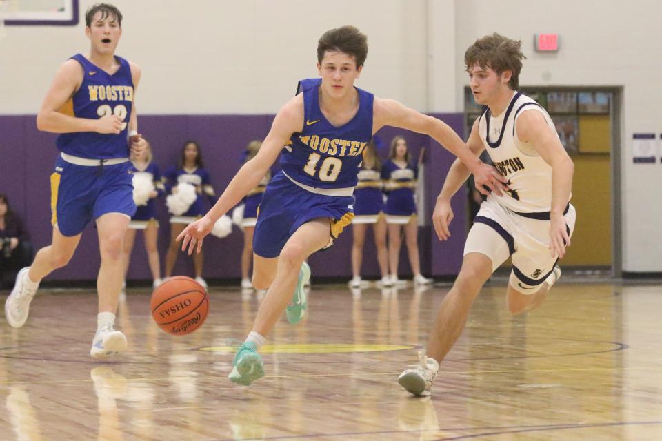 Wooster's Brady Bowen led the Generals with 20 points in a narrow 69-66 loss at Lexington on Tuesday night.