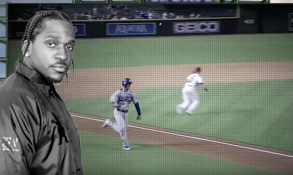 Pusha T and the Dodgers are a match on the hip-hop scale. (Yahoo Sports)