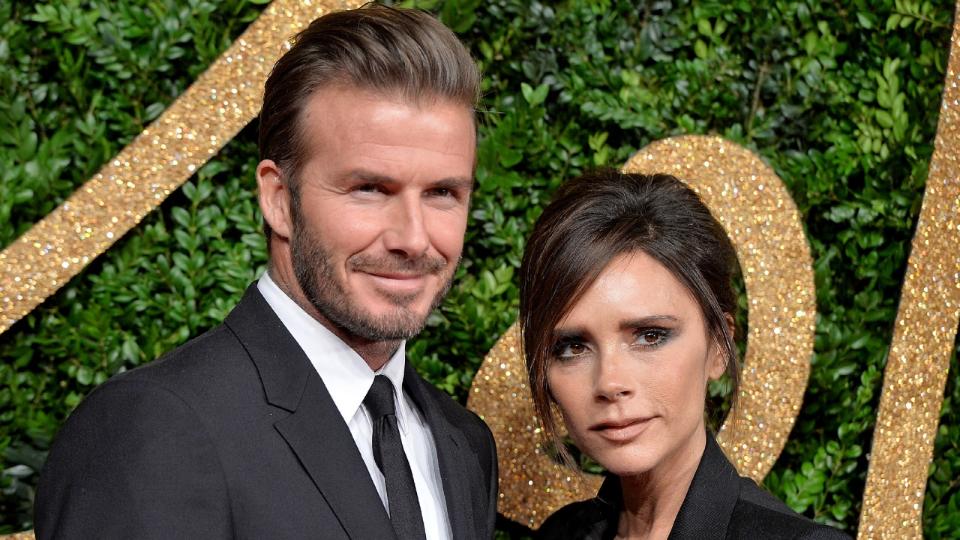 David Beckham and Victoria Beckham