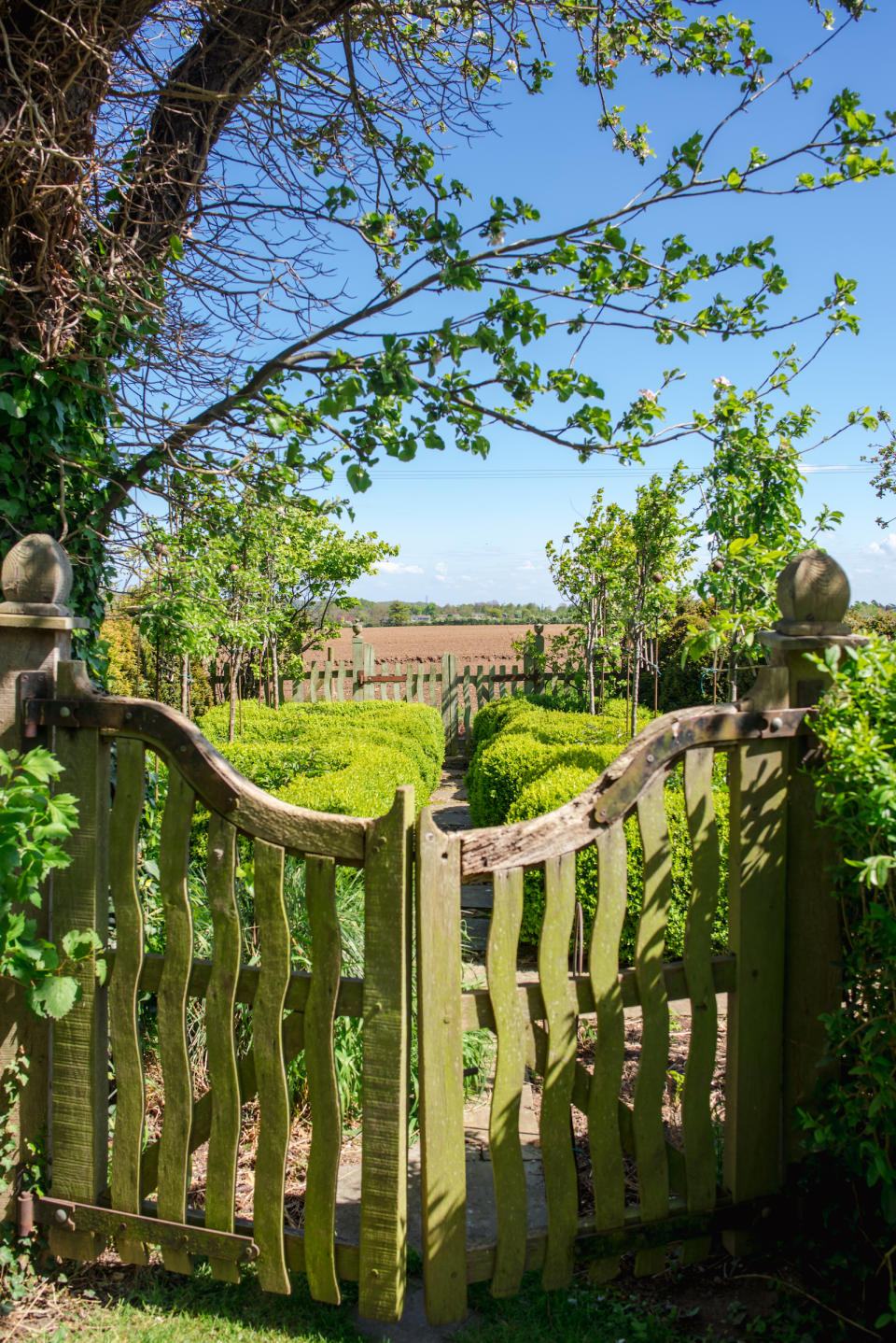 Add a garden gate