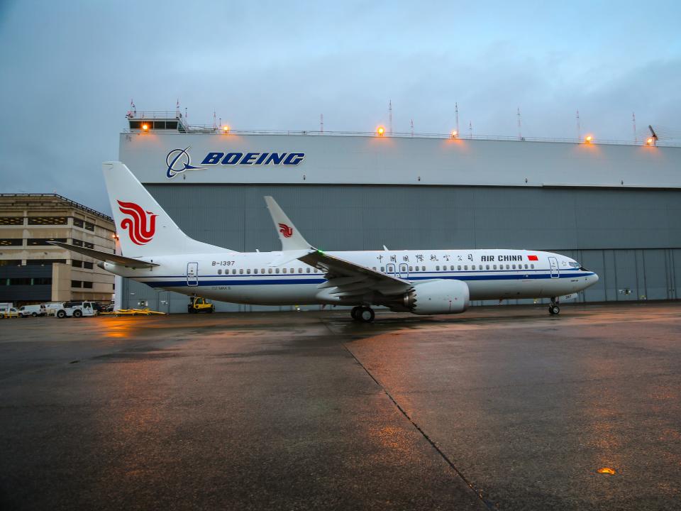 Air China Boeing 737 MAX