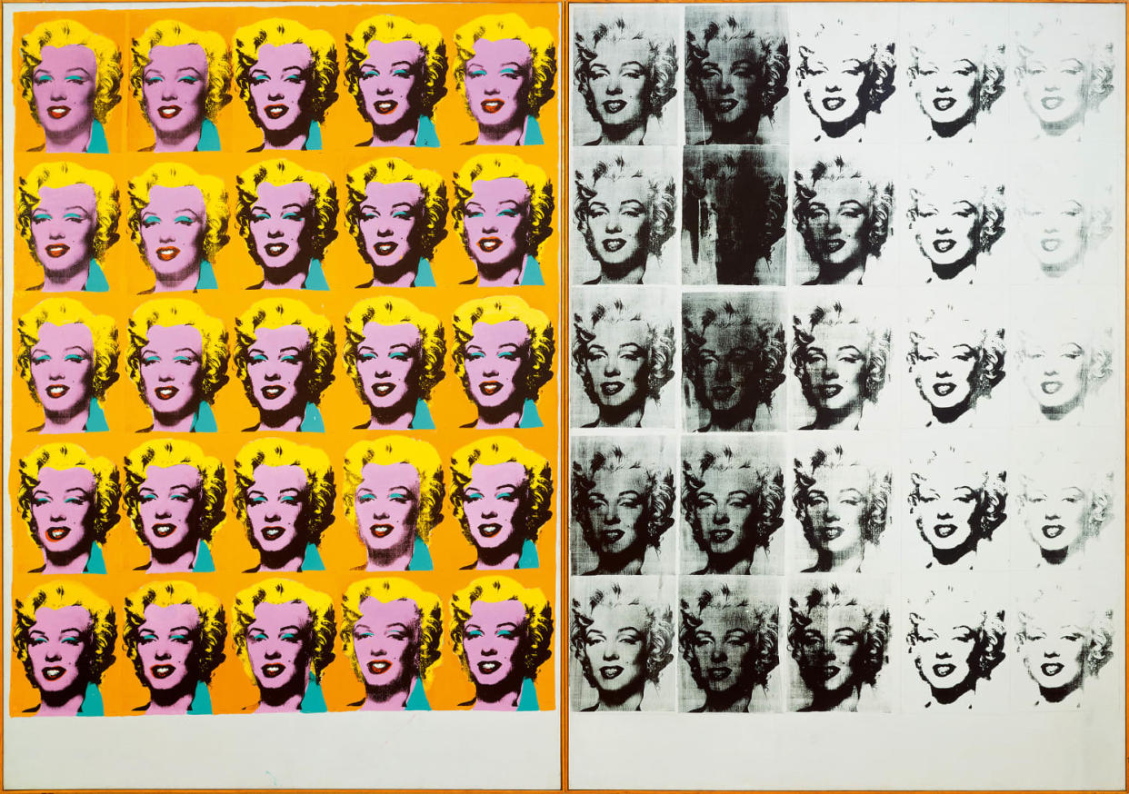 Marilyn Diptych 1962. (Andy Warhol / Tate Modern)