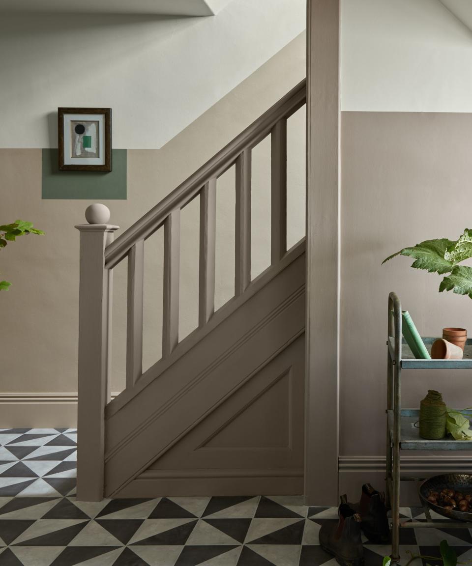 3. Choose natural paints for walls and trim