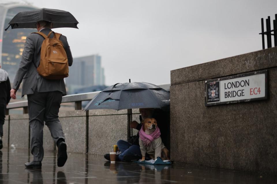 London Wet Weather: (George Cracknell Wright)