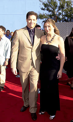 Brendan Fraser and Afton Smith at the Universal city premiere of Universal's The Mummy Returns