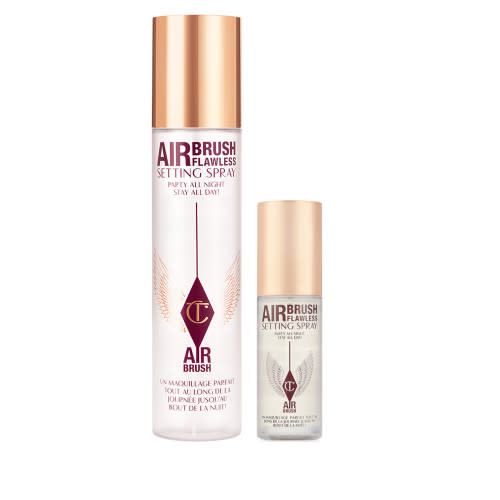 <p><a href="https://go.redirectingat.com?id=74968X1596630&url=https%3A%2F%2Fwww.charlottetilbury.com%2Fus%2Fproduct%2Fairbrush-flawless-setting-spray-xl-mini-duo&sref=https%3A%2F%2Fwww.bestproducts.com%2Fbeauty%2Fg1990%2Fmakeup-gift-sets%2F" rel="nofollow noopener" target="_blank" data-ylk="slk:Shop Now;elm:context_link;itc:0;sec:content-canvas" class="link ">Shop Now</a></p><p>Airbrush Flawless Makeup Setting Spray XL & Mini Duo Face Kit</p><p>$70.00</p><p>us.charlottetilbury.com</p>