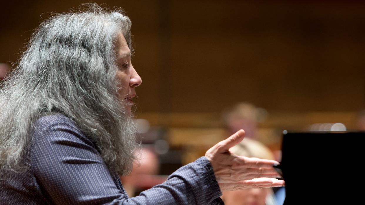 Martha Argerich 2013 in der Berliner Philharmonie. Foto: Soeren Stache