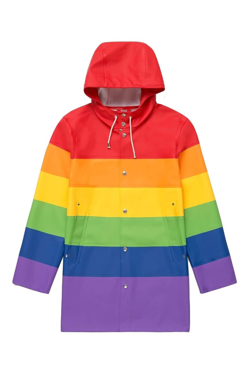 2) STUTTERHEIM VLADIMIR RAINBOW RAINCOAT MULTI