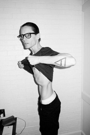 jared leto skinny terry richardson shoot