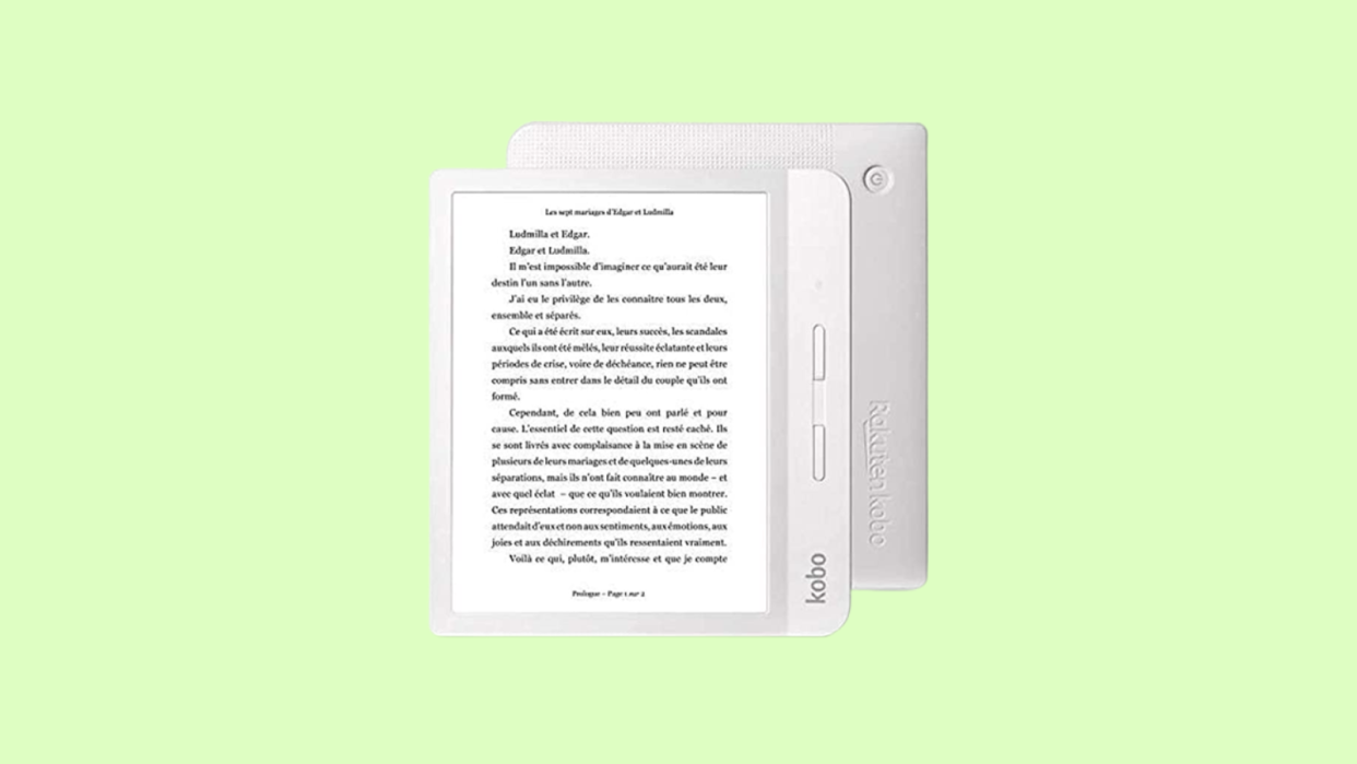 Read all your favorite titles with ease using an e-reader.