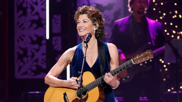 PHOTO: Amy Grant performs at the Ryman Auditorium, on Dec. 13, 2021 in Nashville, Tenn. (Jason Kempin/Getty Images, FILE)