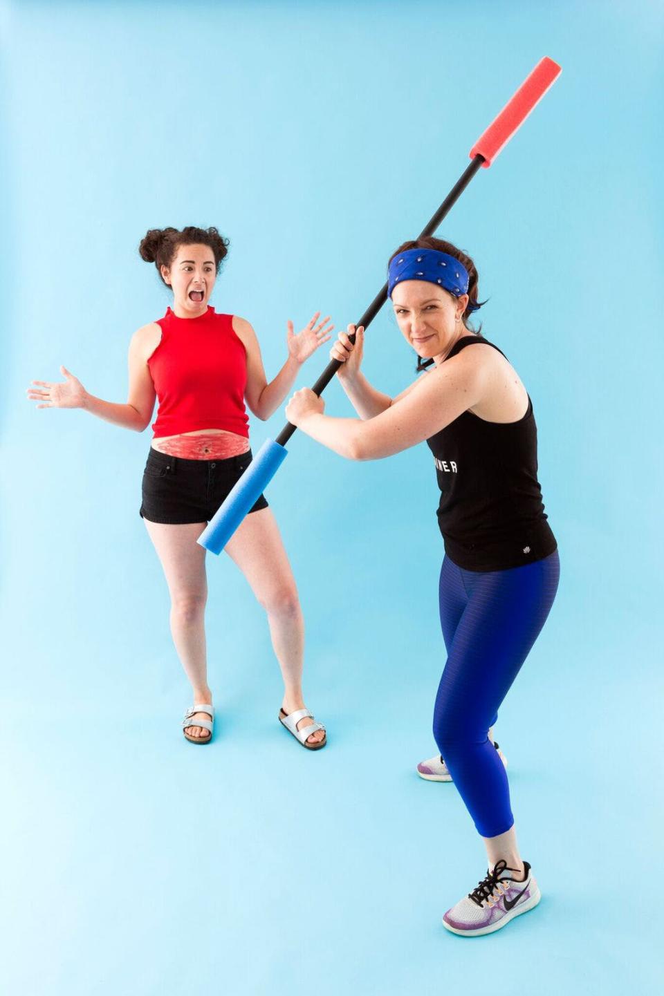 DIY Abbi and Ilana Broad City Women's Halloween Costume