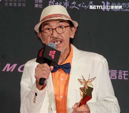 小戽斗去年憑藉《老大人》奪下台北電影節影帝。（圖／記者邱榮吉攝影）