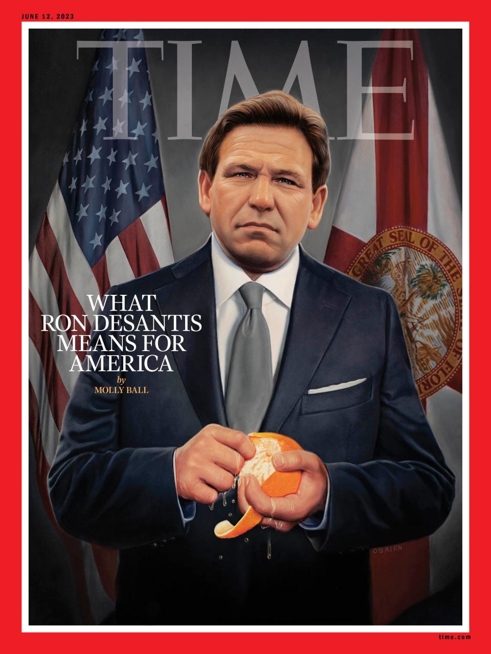 Ron DeSantis will be on the upcoming cover of Time magazine.