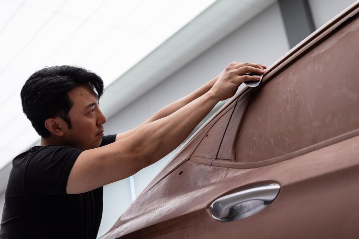 buick clay sculpting