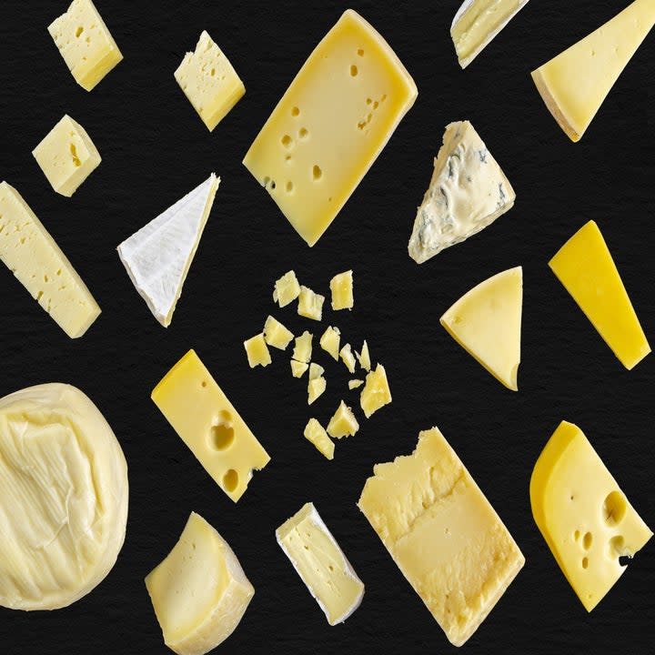 various types of cheese