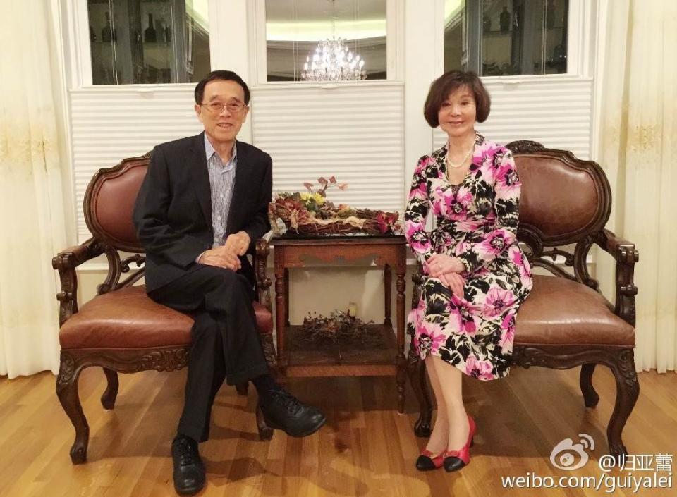 歸亞蕾與丈夫張夢奎結婚55年，相知相惜半輩子，在演藝圈很可貴。（圖／中時資料照）