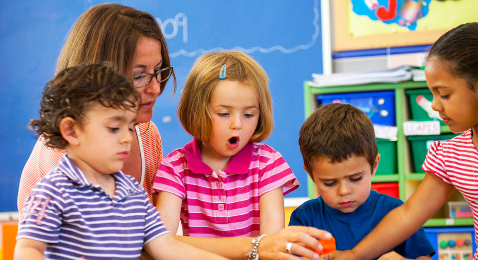 Children who attend nursery tend to be better behaved. [Photo: Getty]