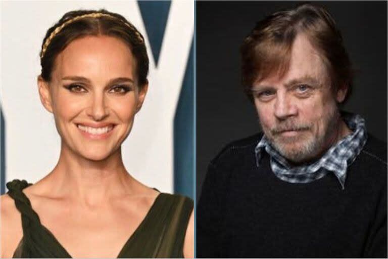 La foto de Natalie Portman y Mark Hamill que enloqueció a los fanáticos de Star Wars