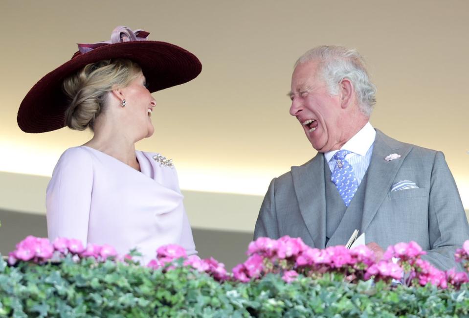 Sophie, Countess of Wessex, and Prince Charles attend Royal Ascot 2022 (Chris Jackson/Getty Images)