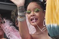 <p>Rihanna à Bridgetown, à la Barbade, le 5 août 2019</p>