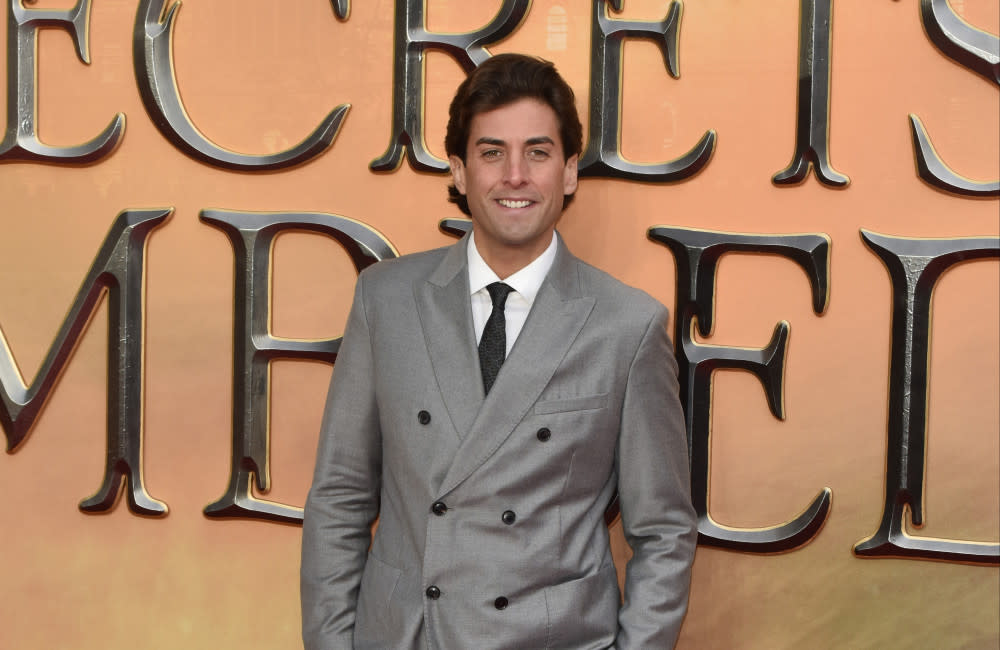 James Argent served curry from a tin during Celebrity Cooking School credit:Bang Showbiz